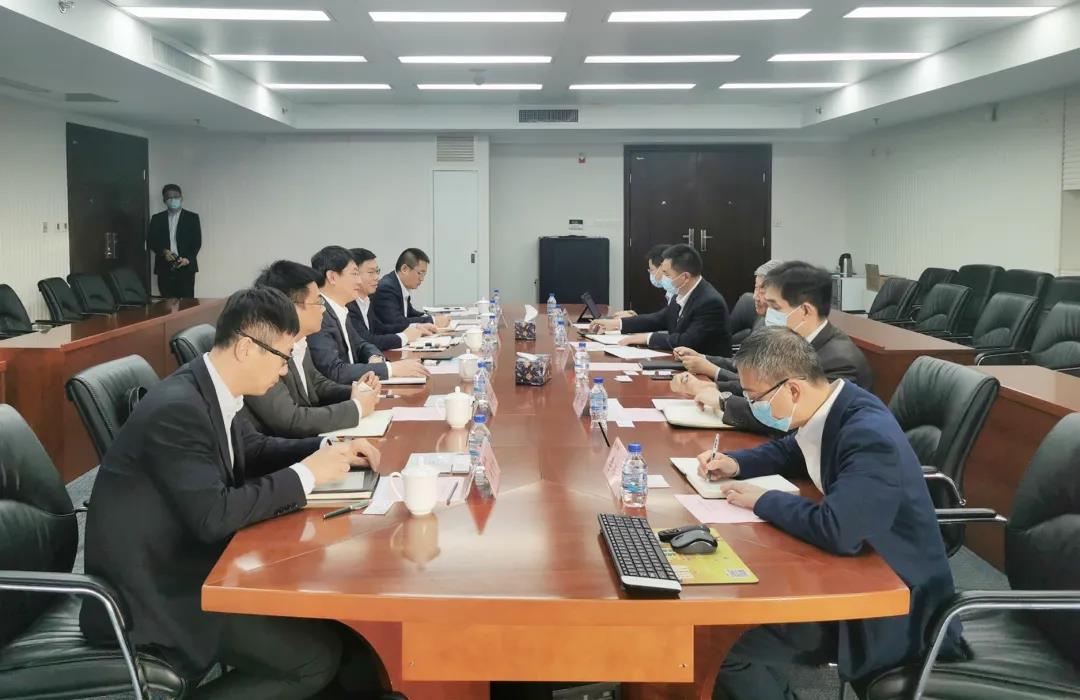 中交一航局领导到国投交通控股有限公司开展商务交流