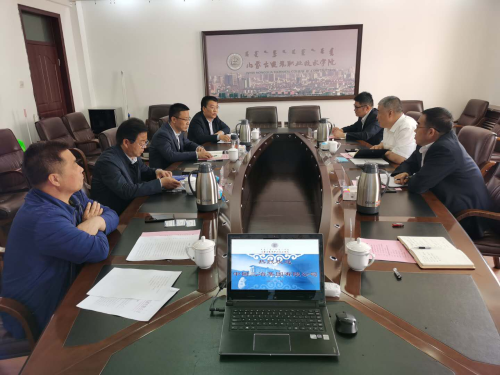 任文军拜访内蒙古建筑职业技术学院领导