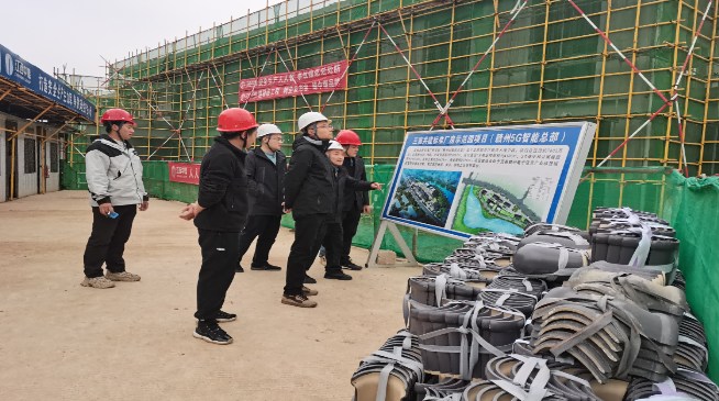 中承国际公司对三南共建标准厂房示范园项目进行安全专项检查
