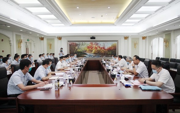 中国有色集团党委书记、董事长王彤宙到中色十五冶调研