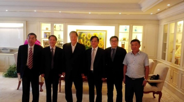 福建工业安装集团总公司董事长黄建民莅临印尼OKI项目工地考察