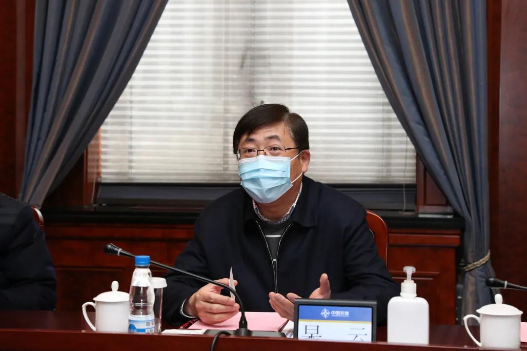 上海市黄浦区委书记杲云到中交上航局调研