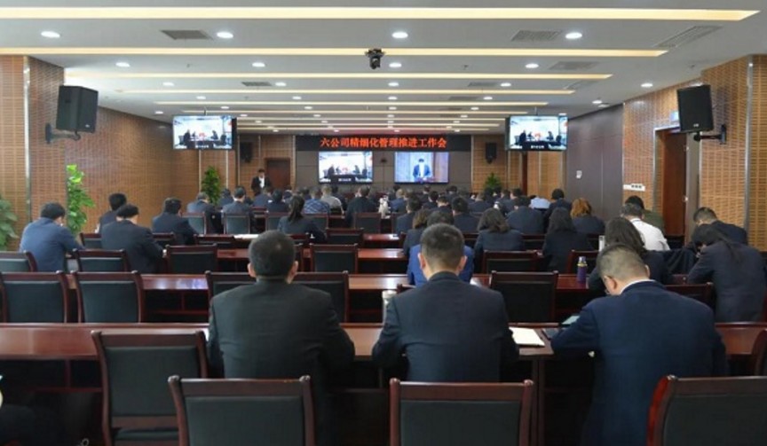 六化建贯彻落实集团公司精细化管理推进工作视频会精神