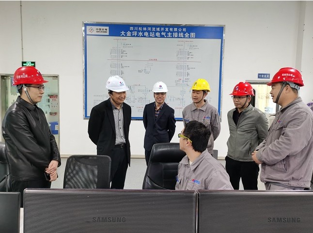 杜学泽到松林河公司检查指导工作 
