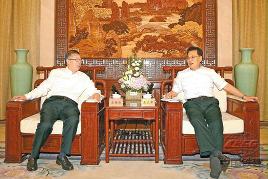 庄尚标会见浙江省委副书记、省长袁家军并开展系列商务活动调研华东区域总部