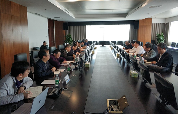 防城港津西型钢科技有限公司总经理胥明旺一行到访中冶长天