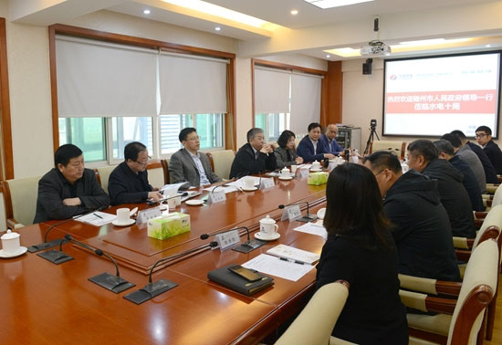 随州市市长克克一行到公司拜访