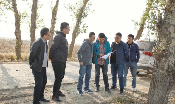 公司纪委书记付作兴先后到通化集安，长春双阳、莲花地区进行项目实地考察