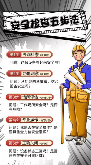 开工第一课：安全检查五步法