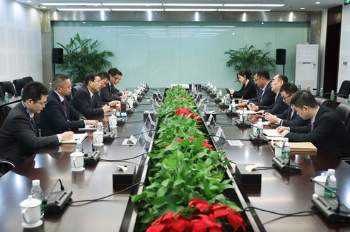 中国能建葛洲坝国际公司与阳光电源共商新能源业务合作