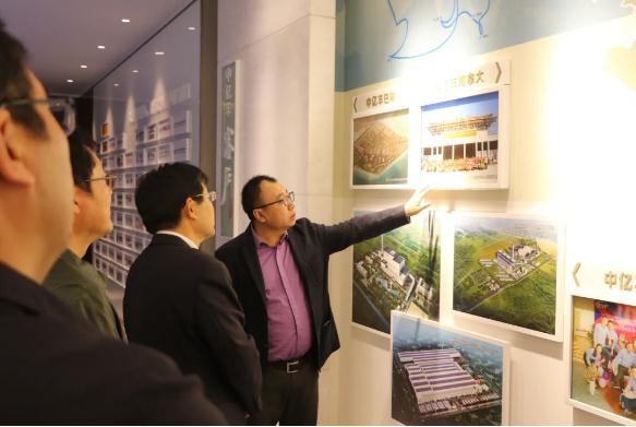 宿迁市水利局一行来中亿丰学习考察