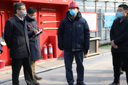 北京市副市长张建东调研指导中建二局国家体育馆冬奥改建项目防疫及复工复产工作