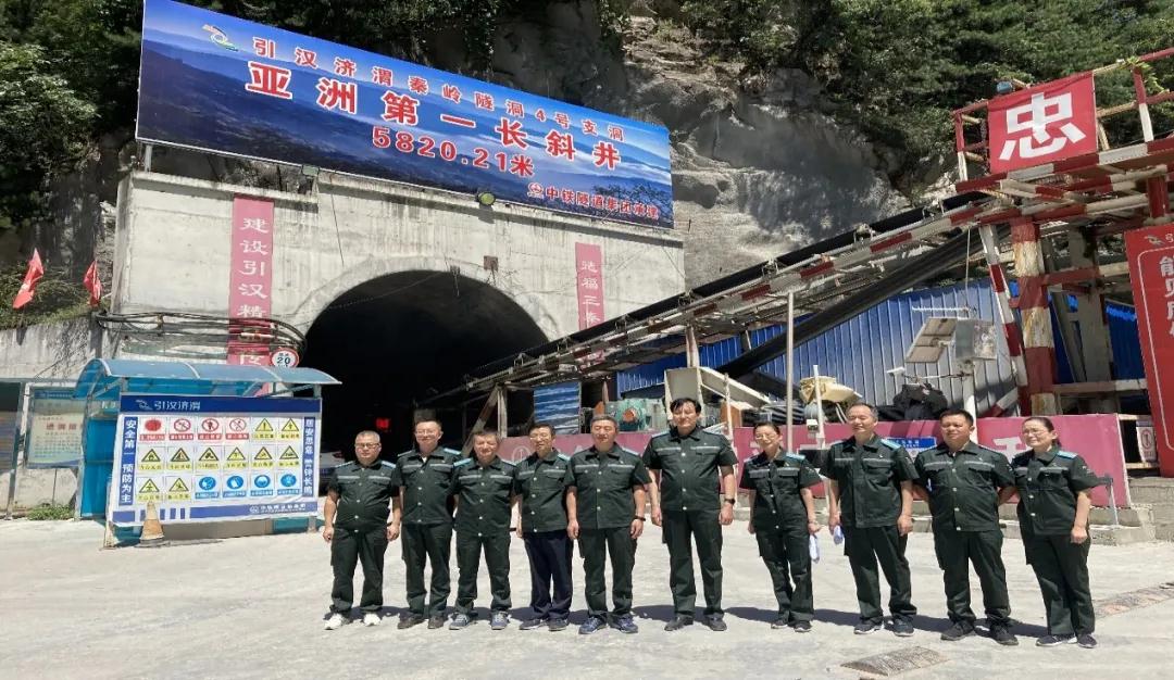 张敏到引汉济渭项目调研