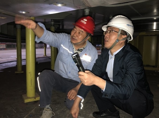 谭玉平到杨房沟检查指导工作