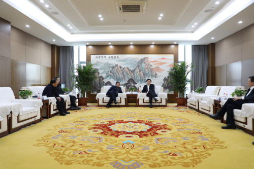 徐永锋会见包头市交通投资集团有限公司 党委书记、董事长张磊