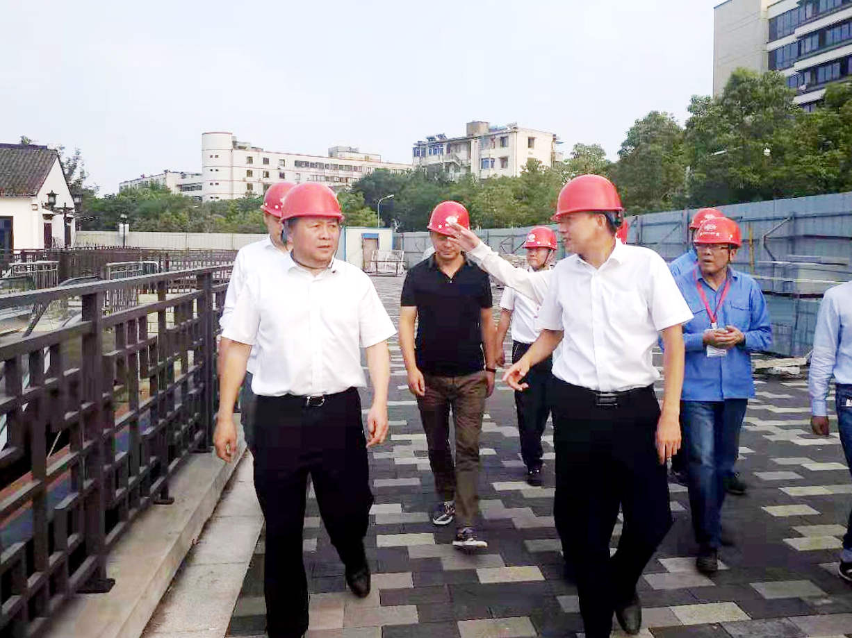 朱永贵赴技改公司嘉兴项目调研指导工作
