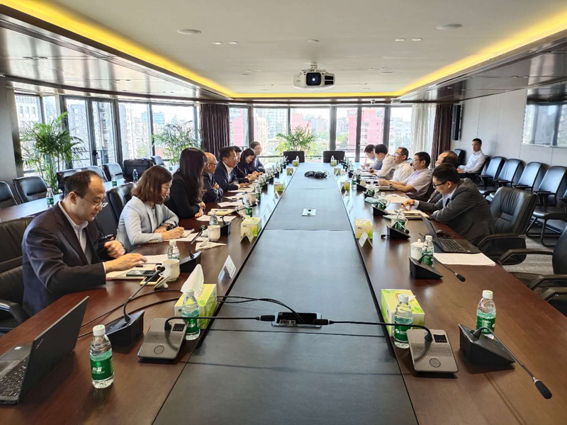 季晓勇会见日立ABB(中国)总裁张金泉一行