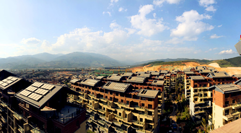 西双版纳国际旅游度假区住宅5-6、7期项目二组团顺利通过竣工验收