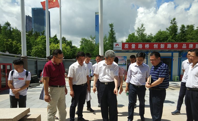 市委常委、常务副市长刘庆生调研红荔路交通与空间环境综合提升工程
