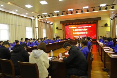 弘扬劳模精神 打造工人先锋党建品牌——枣建集团全国劳模获得者宗兆国先进事迹报告会在公司举行