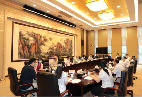 全国政协港澳台侨委员会调研组到中国有色集团调研指导