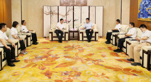 朱广侠拜会厦门市人民政府副市长孟芊