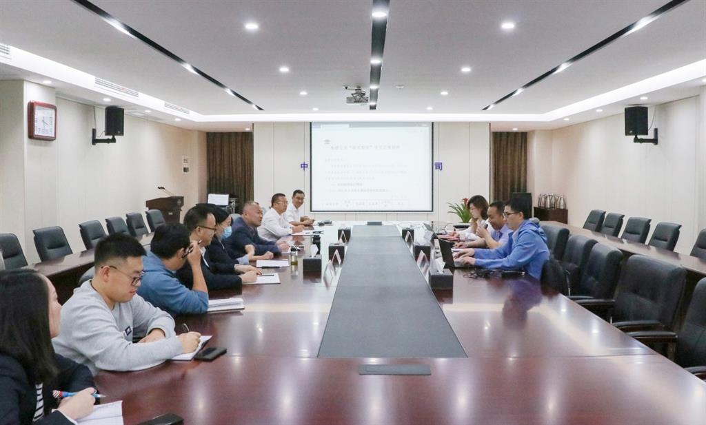 集团公司领导到中化十六建设公司开展财务结对服务和现场调研