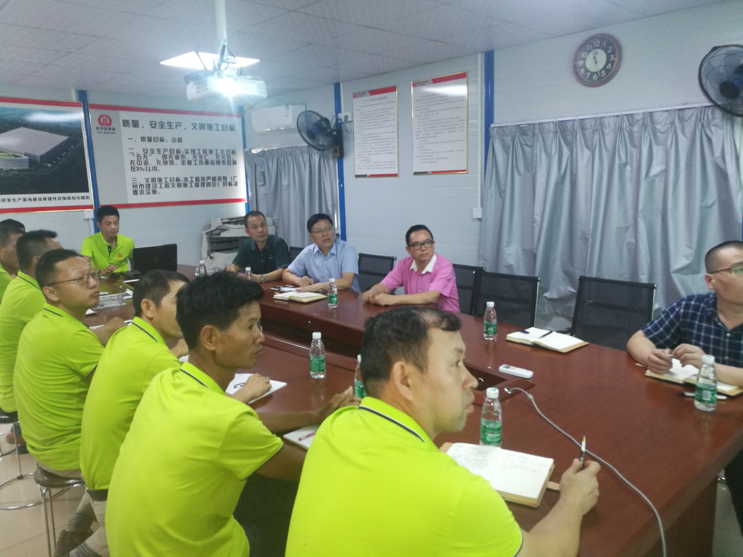 营造风清气正环境   纪律巡察保驾护航  ——潮通公司首次纪律巡察在项目部展开