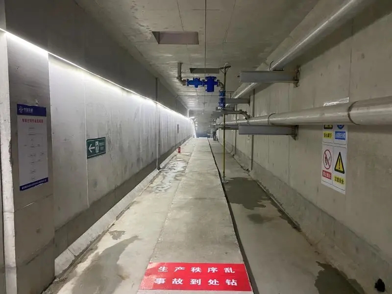 城市的生命线！雄安容东3标综合管廊主体完工
