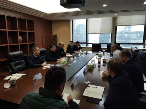 金建国拜访中电建路桥集团西部投资发展有限公司