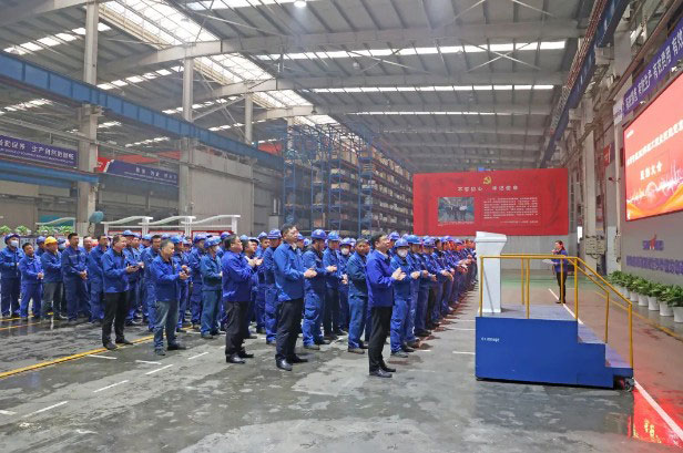 向榜样学习！山河智能56名职工受到职工职业技能竞赛表彰