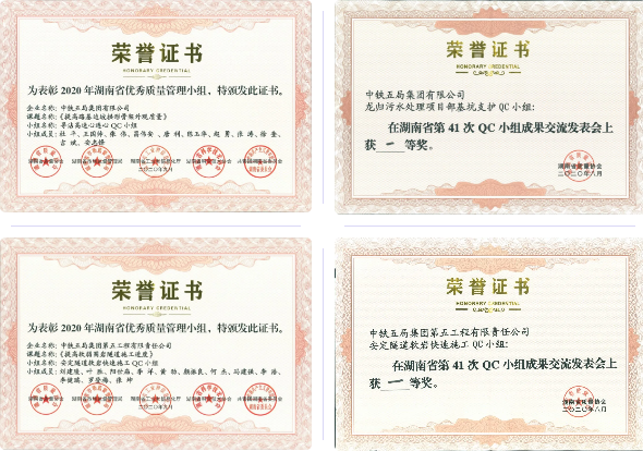 【喜报】公司多项QC成果获省级优秀成果奖