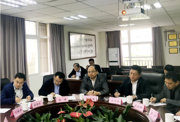 刘德胜一行拜会彭州市委常委、常务副市长王军