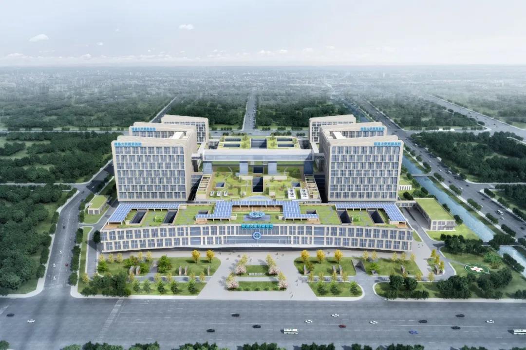 苏中最大的综合医院开工|中建八局建设长三角北翼高水平医疗服务高地