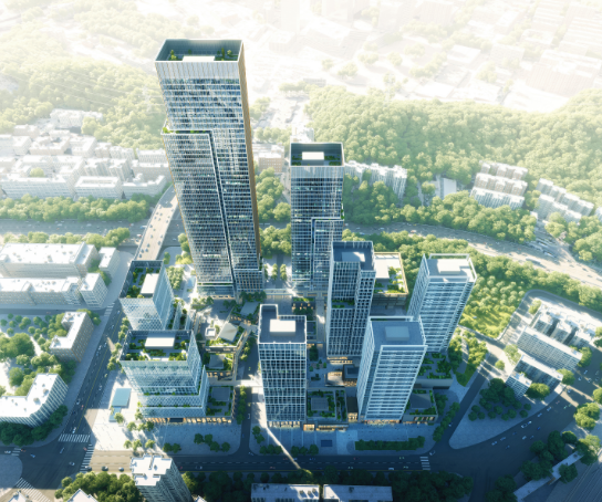 中建二局华南公司中标25亿长城国际物流中心项目
