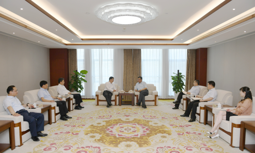 【高质量发展】中建七局党委书记、董事长方胜利到西安拜访政府领导、检查项目工作