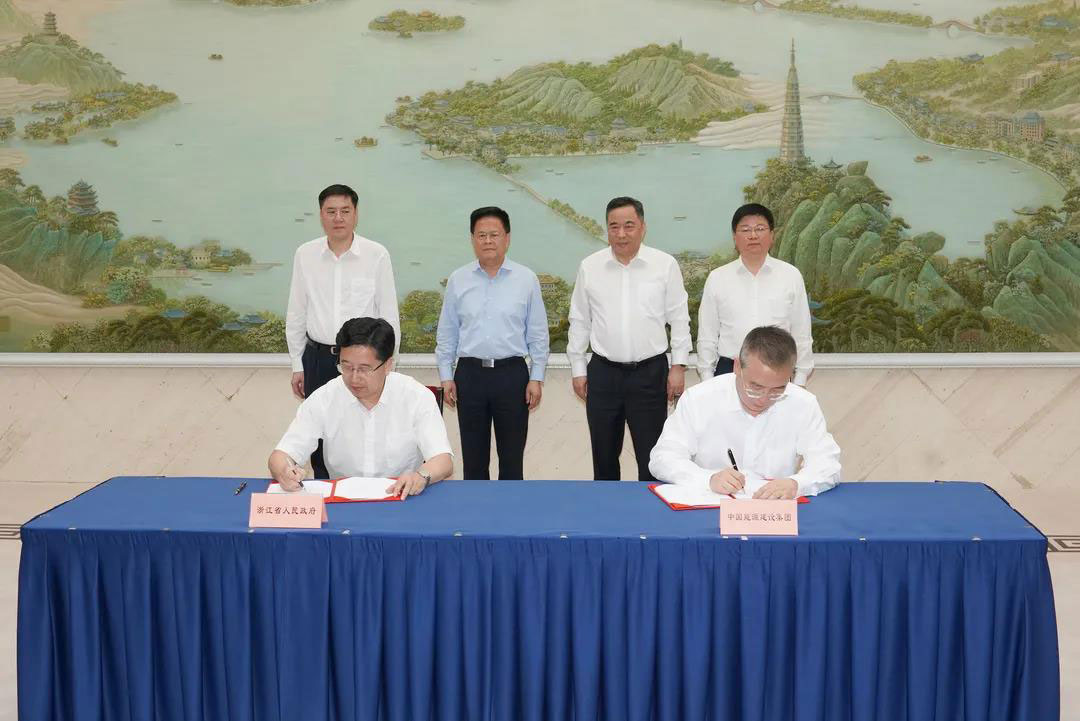 中国能建与浙江省签署战略合作协议