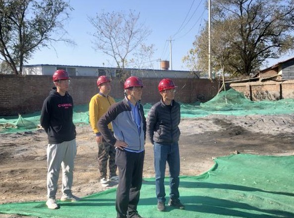 北京金河水务建设集团开展安全、环保及绿色文明施工大检查