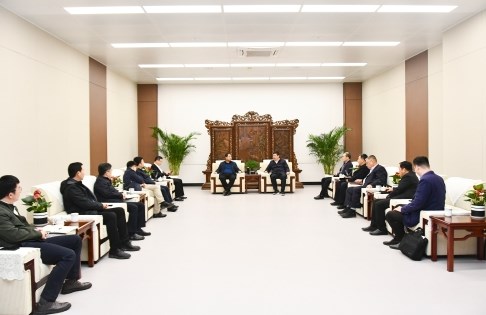 常满祥率队赴江苏宿迁开展系列商务活动