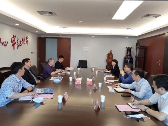 万青拜访湖北省公共资源交易（采购）中心