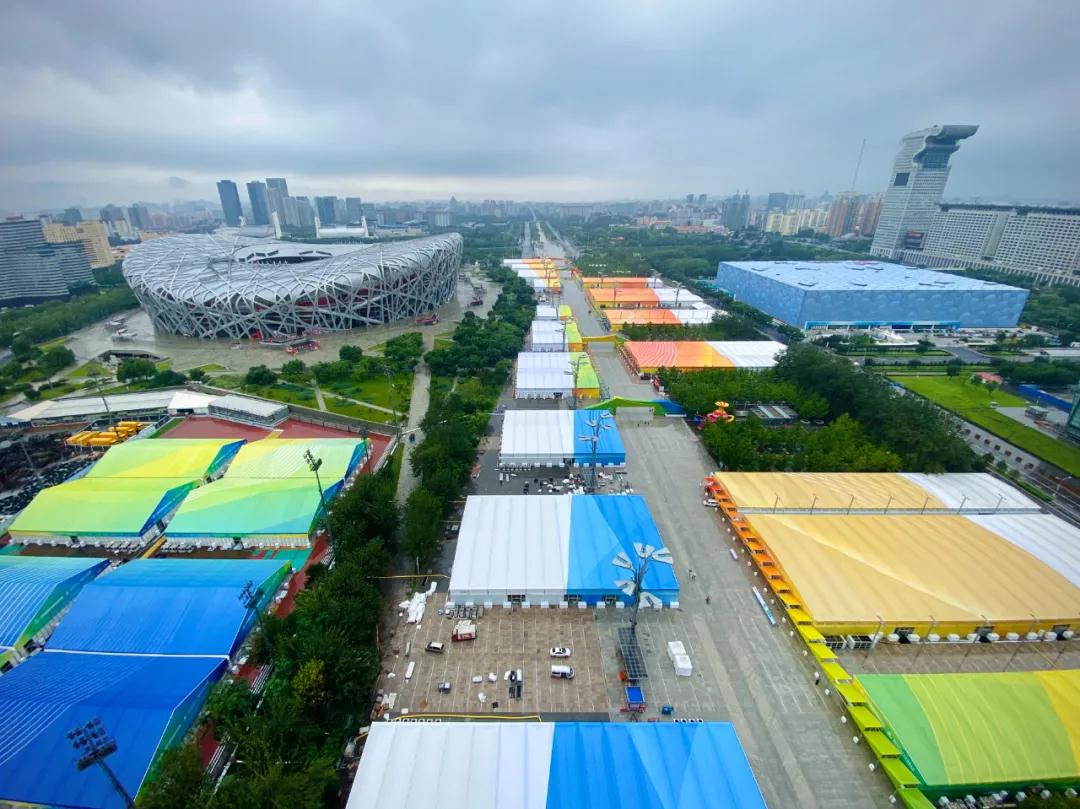 就挨着鸟巢水立方，2020年服贸会室外场馆抢先看！