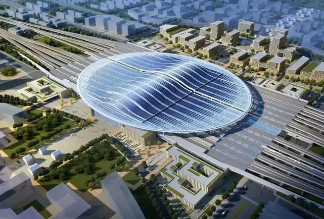 超500台宏信高空车助力亚洲最大高铁站建设