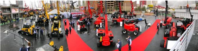 曼尼通携23款设备亮相美国工程机械展（Conexpo-Con/Agg）
