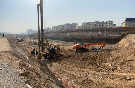 兰州湿地及地下停车场项目：鼓足干劲，全力加快项目建设进度