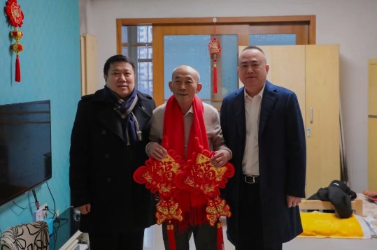 中建一局开展春节走访慰问和送温暖活动