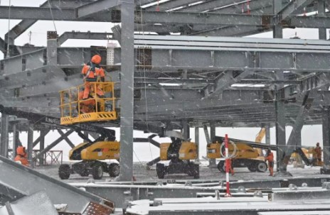 柳工高机助力中国南极科考罗斯海新站建设！