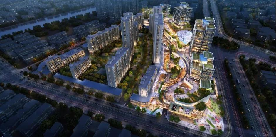 金螳螂幕墙揭开金陵面纱，南京六合欢乐广场粉墨登场