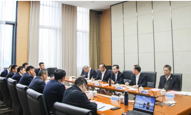 刘晓清拜会福建省港口集团党委副书记、副董事长、总经理陈志平