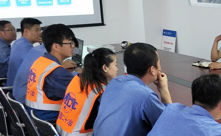 徐立赴市政公司洛阳王城大道项目调研指导工作