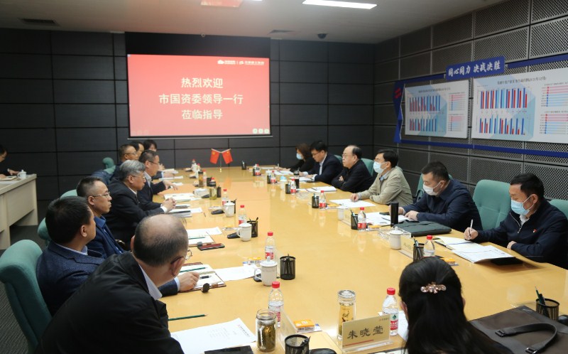 市国资委党委书记、主任张勇带队赴天津建工集团调研